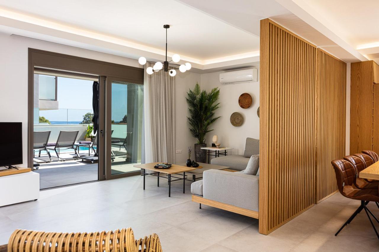 Lagoon Seabreeze Villa, Sumptuous Retreat, By Thinkvilla Pánormos Buitenkant foto